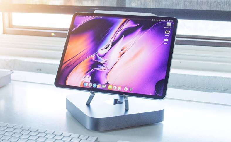 iPad pro scherm mac mini