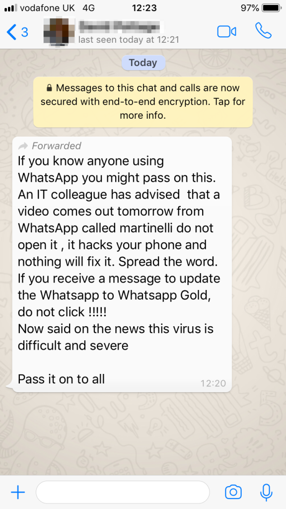 whatsapp advarsel 1