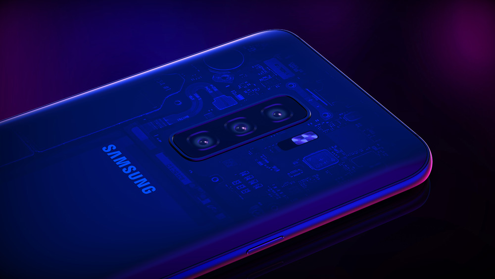 Samsung GALAXY S10 wird aufgeladen