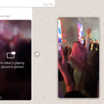 WhatsApp web video picture in picture