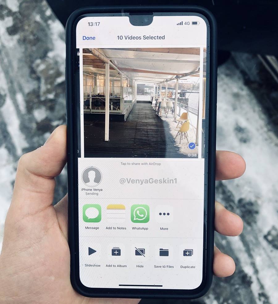 iPhone 11 recorte huawei p20 pro