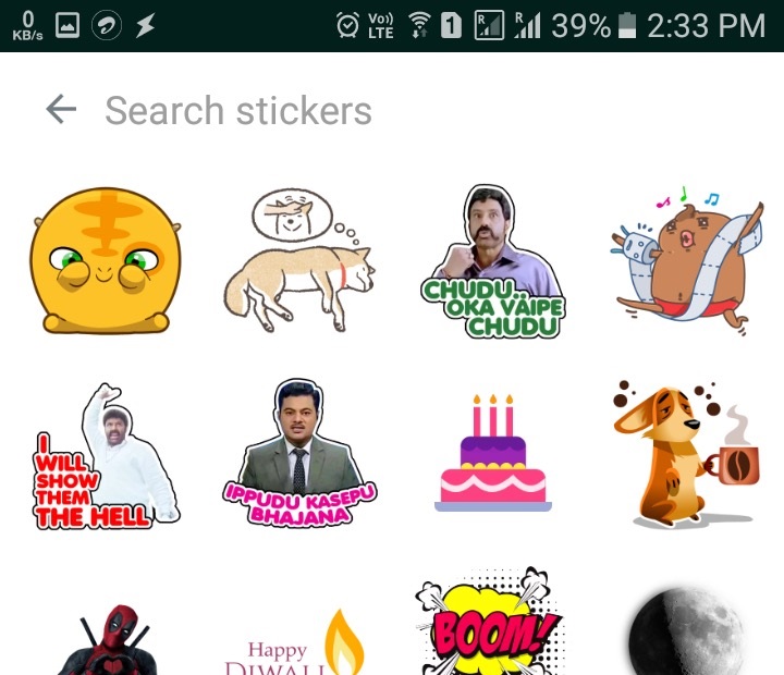 whatsapp ios android search stickers