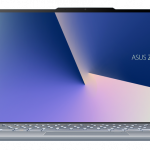 Foto zum Ausschnitt eines ASUS-Laptops von der CES 2019