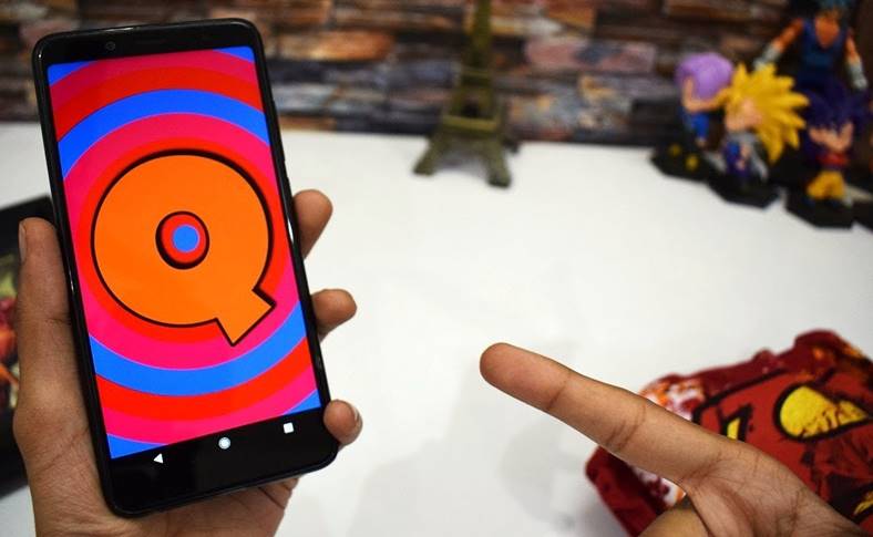 Android Q tumma tila