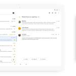 Gmail interfata ios android