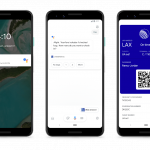 Google Assistant check-in avion