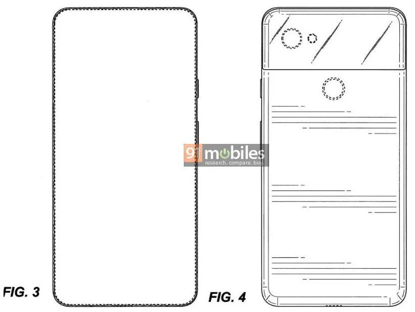 Google Pixel 4 ecran margini