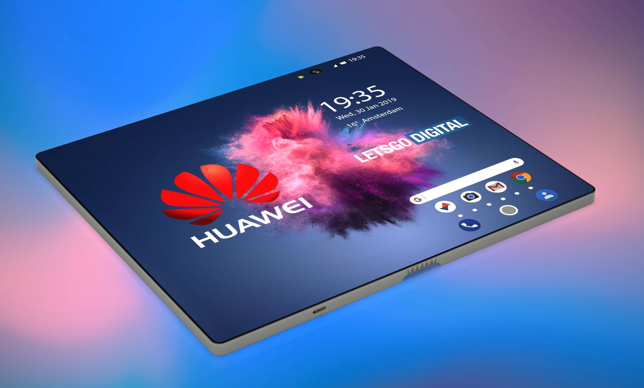 Huawei MATE FLEX viser konceptbilleder