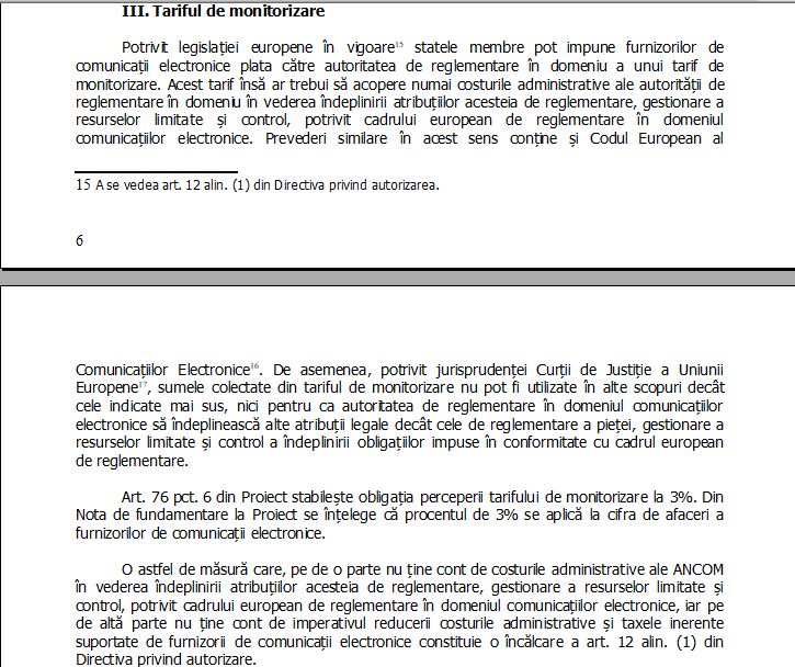 Com d'avertissement RCS et RDS