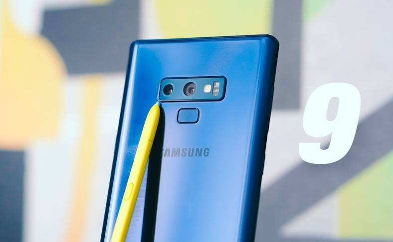 Samsung GALAXY Note 9 selfie