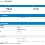 Samsung GALAXY S10 incarcare Snapdragon 855 procesor