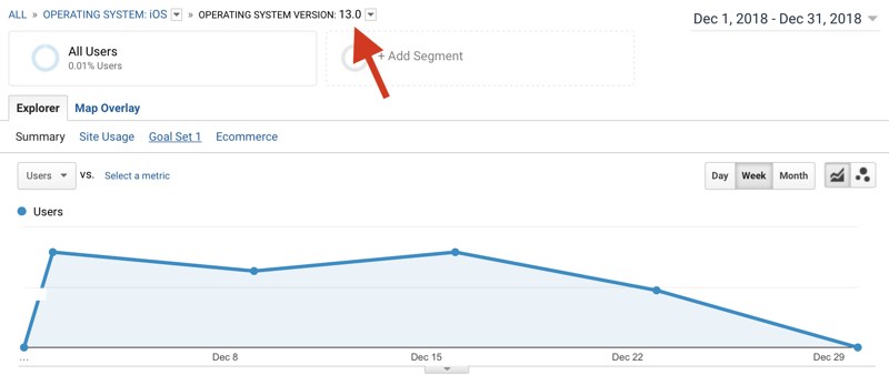 Desarrollo web iOS 13