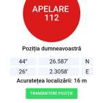 APEL 112 localizare urgenta