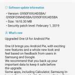 Android 9 samsung GALAXY S8