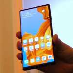 Huawei MATE X live lanceringsafbeeldingen