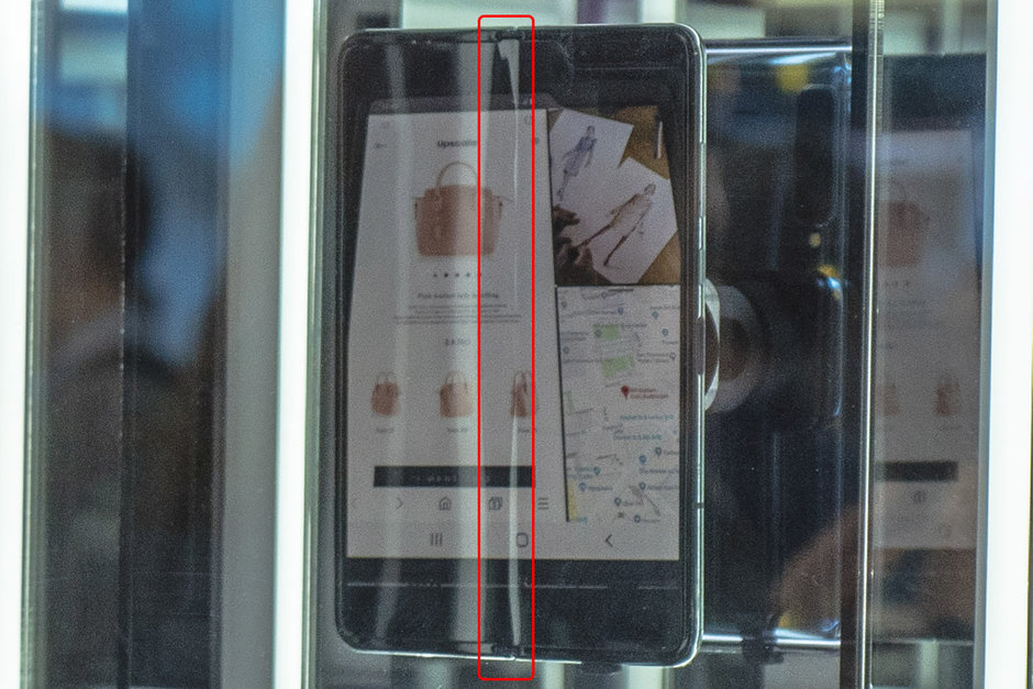 Samsung GALAXY FOLD skærmproblem huawei mate x folder