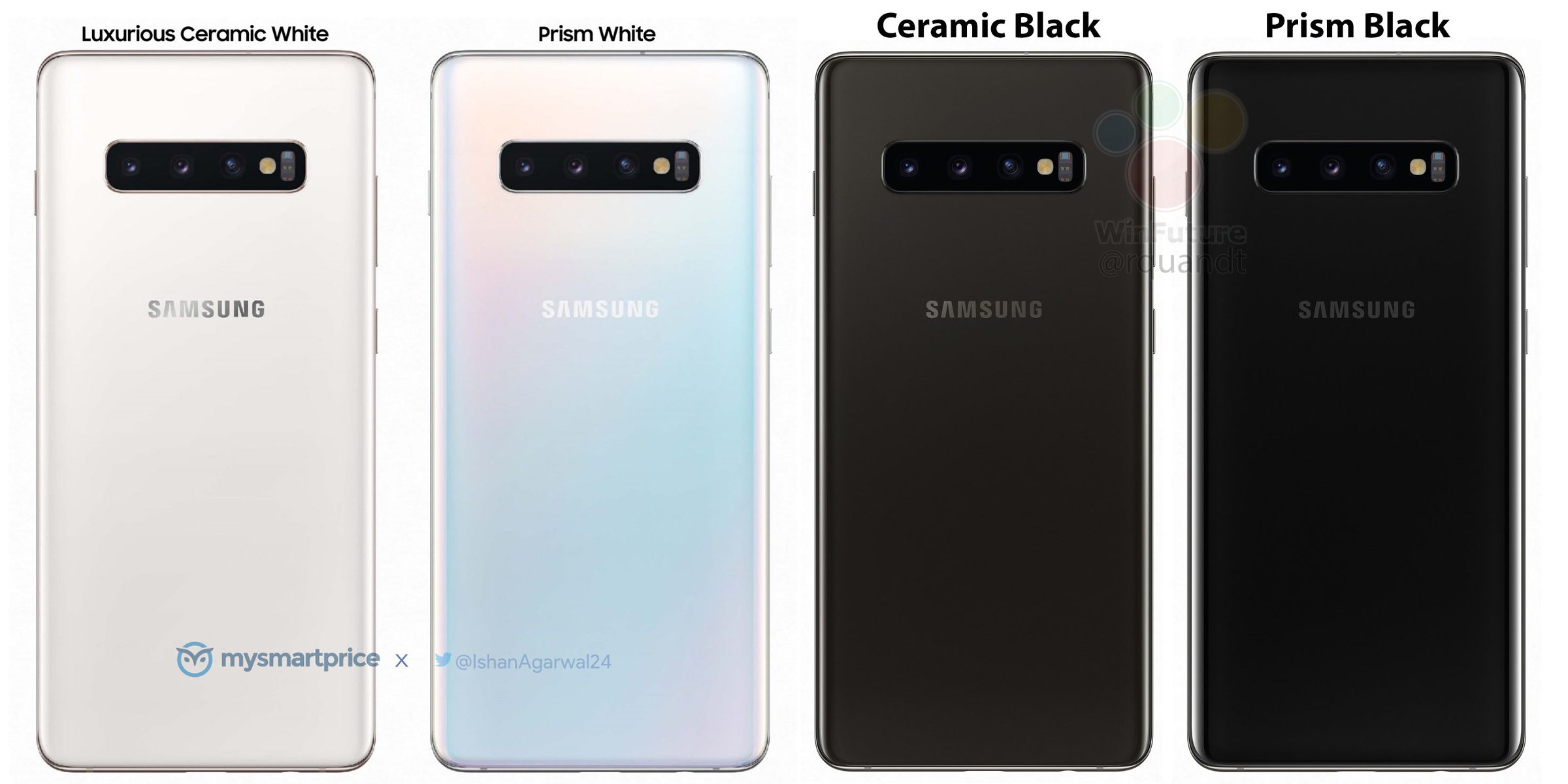 Samsung GALAXY S10 ceramica modele comparate