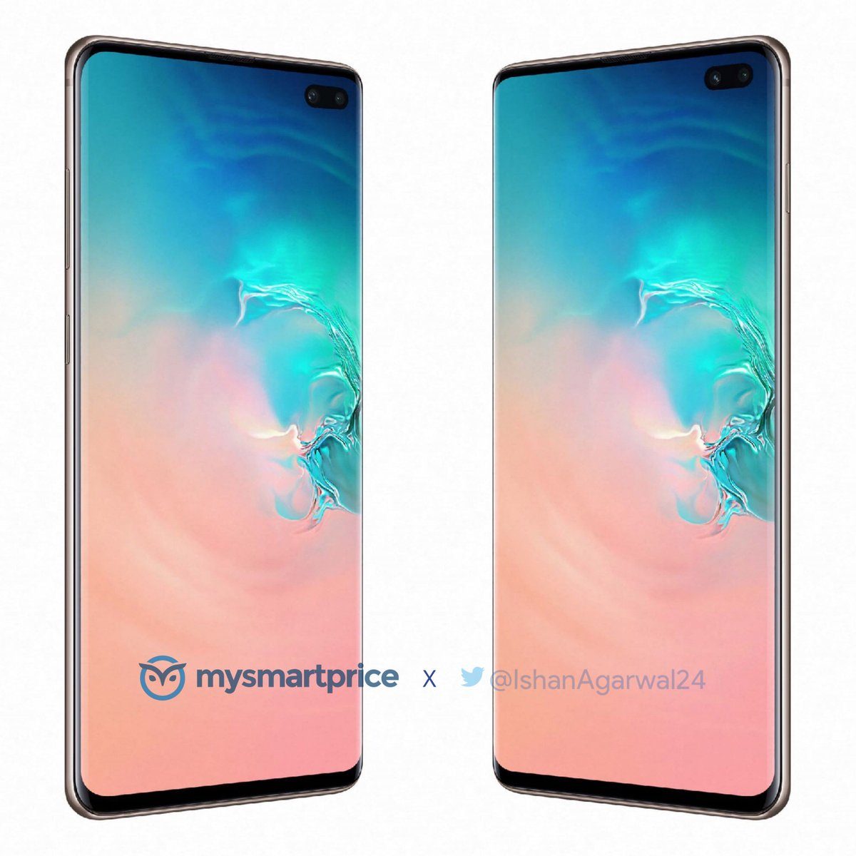 Samsung GALAXY S10 keramiskt prisma fram