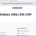 Samsung GALAXY S10 ilusión 5g europa