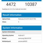 Samsung GALAXY S10 humiliated iPhone performance