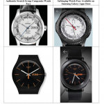 Samsung hat Swatch-Uhren kopiert