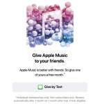 Mese gratuito di musica Apple