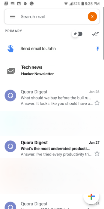 Gmail-inboxnieuws