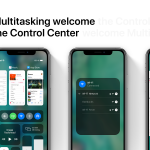 iOS 13 kontrolcenter koncept