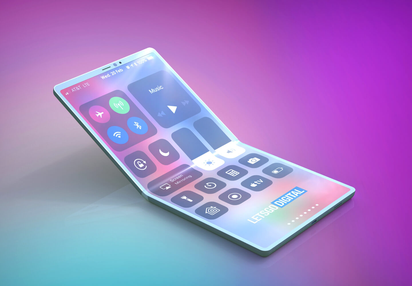 foldable iphone images invention