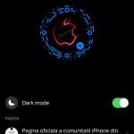 Facebook Messenger dark mode activare