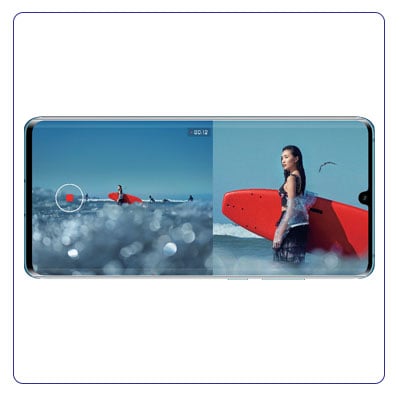 Huawei P30 PRO dual-view-functie