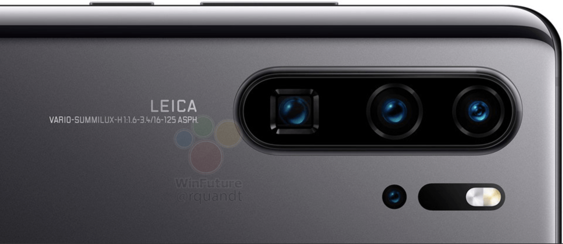 Especificaciones de la cámara cuádruple del Huawei P30 Pro