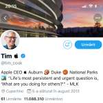 Twitter de Tim Apple