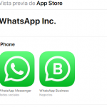 WhatsApp business iphone