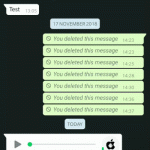 WhatsApp features voice messages