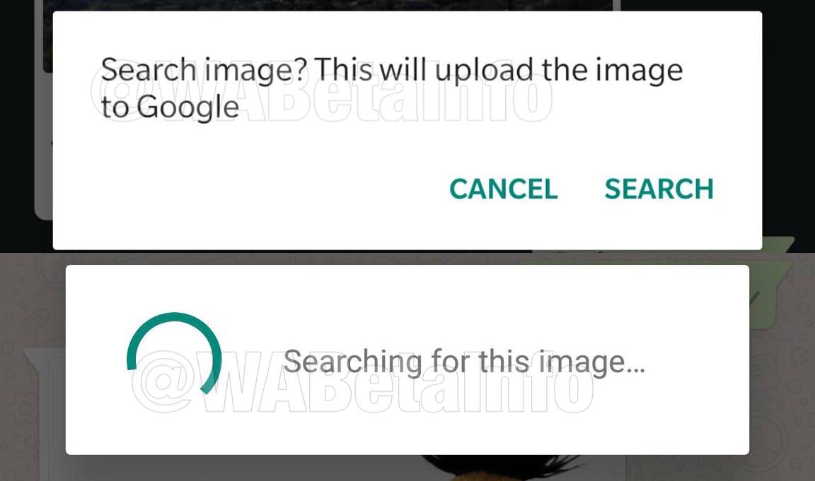 WhatsApp-billeder google-søgning