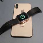 Carga bilateral del Apple Watch del iPhone 11
