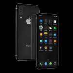 Concept de mode sombre iPhone 11 iOS 13