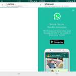 inbyggd applikation för whatsapp-webbläsare