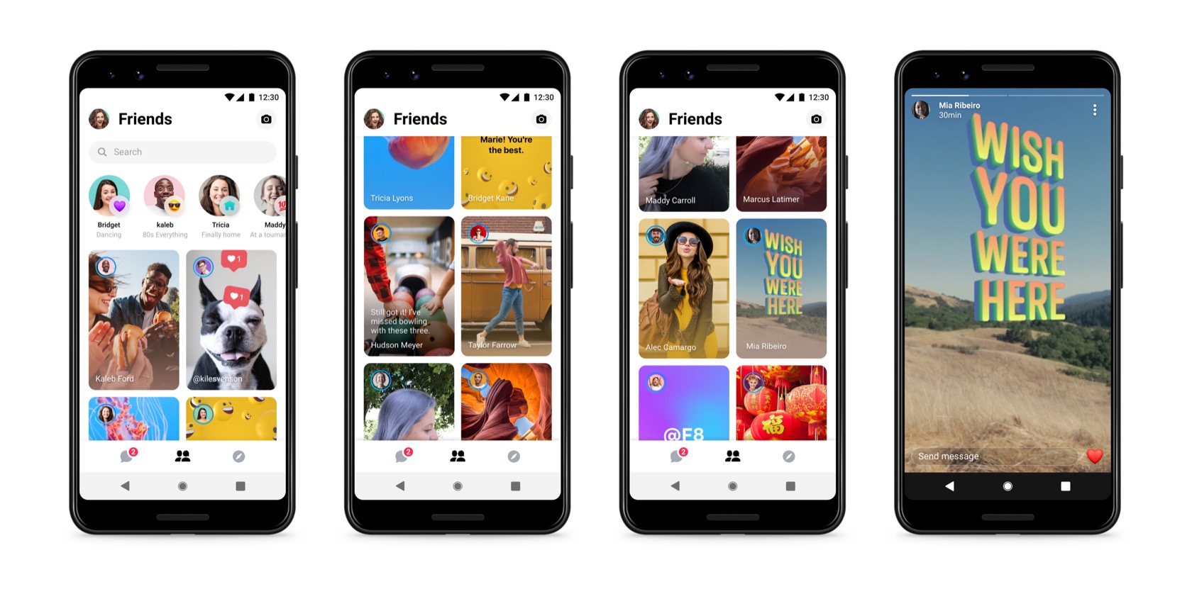 Modifications des amis proches de Facebook Messenger