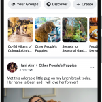 Facebook redesigna grupper