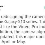 Samsung GALAXY S10 update camera huawei p30 pro