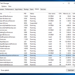 Proceso del menú inicio de Windows 10