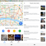 Quartiers recommandés par Google Maps