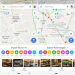 Google Maps explore iconite locatii