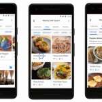 Recommandations alimentaires Google Maps