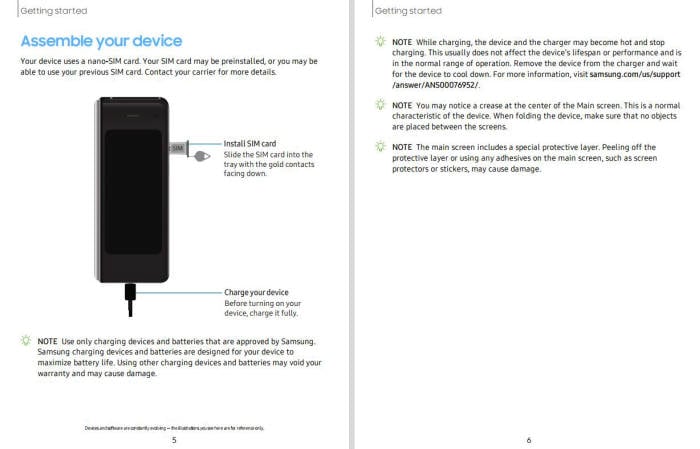 Samsung GALAXY FOLD lanceringsforberedelse