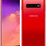 Samsung GALAXY S10 kardinal rød