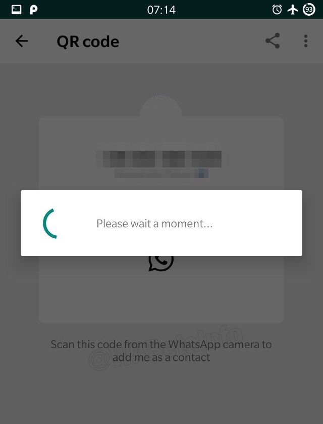 WhatsApp qr code