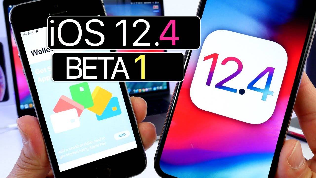 iOS 12.4 beta 1 -uutisia